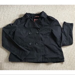 Cotton Pea Coat Perfect for Fall